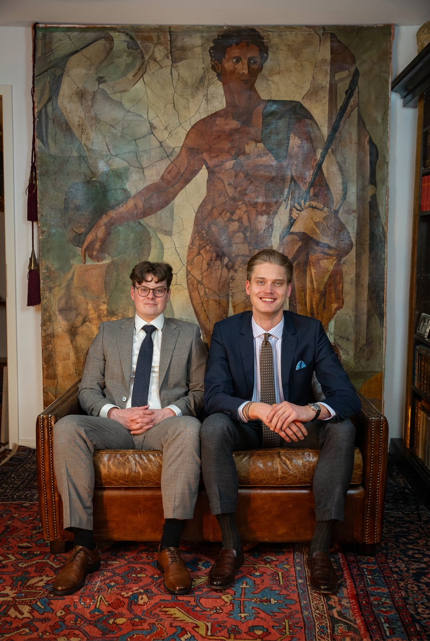 Lennart Geserich und Timon Fischer von Fischer & Geserich Real Estate